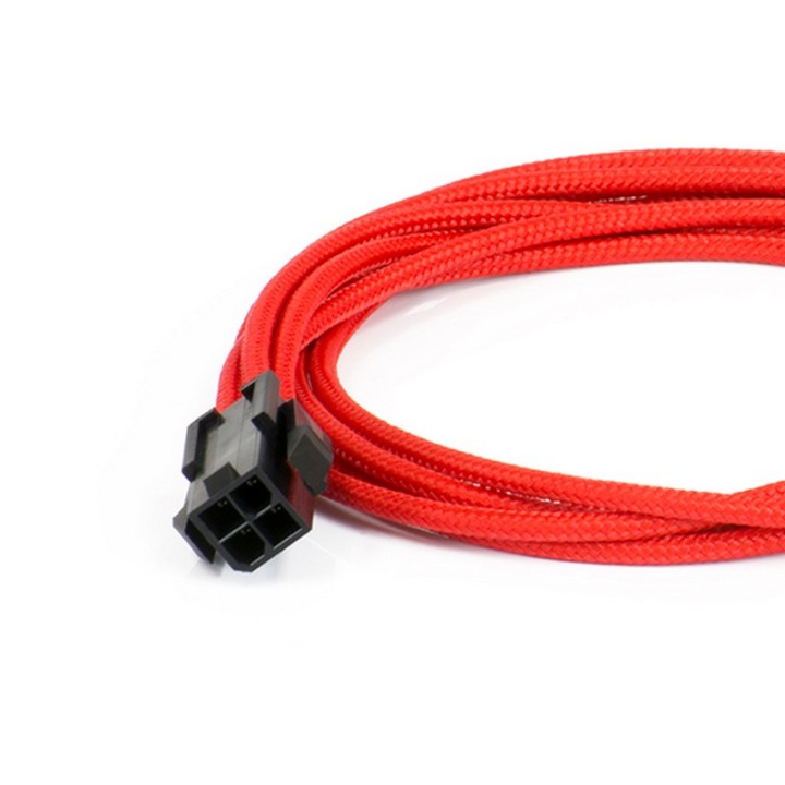 Phanteks CB4P Cable Extensión Rojo VGA/Placa Base 4 Pines