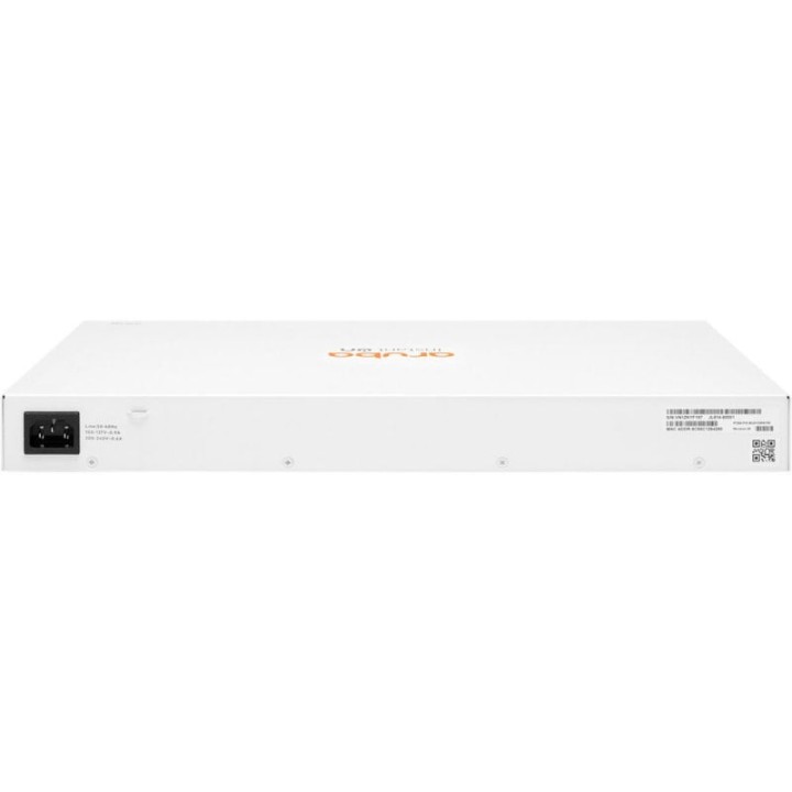 HPE Instant On 1830 48 Puertos 24p Class4 PoE 4SFP 370W Gestionado L2 Gigabit 1U