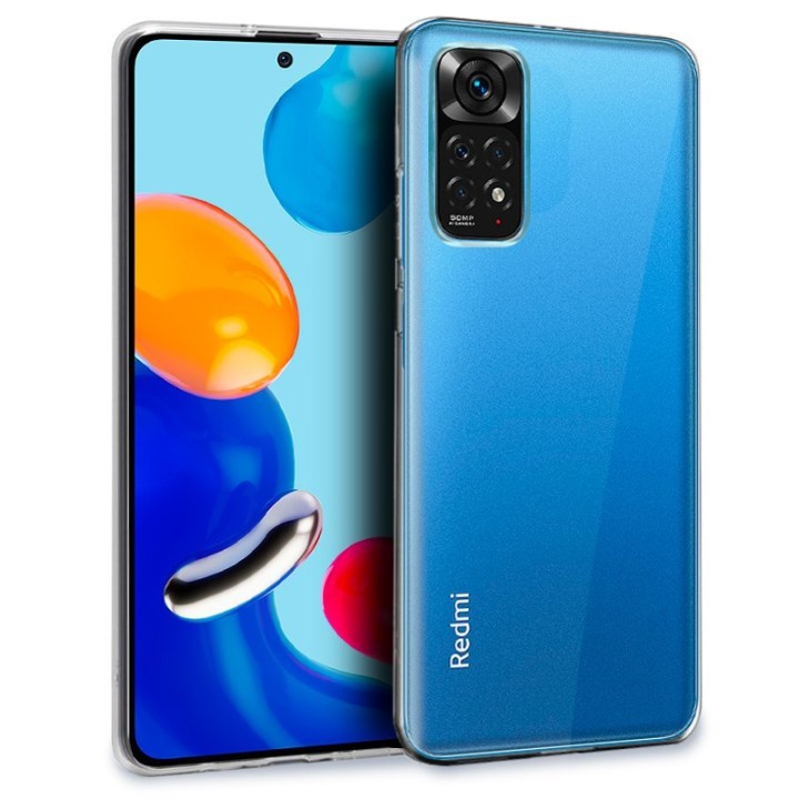 Cool Funda Silicona Transparente para Xiaomi Redmi Note 11/Note 11S