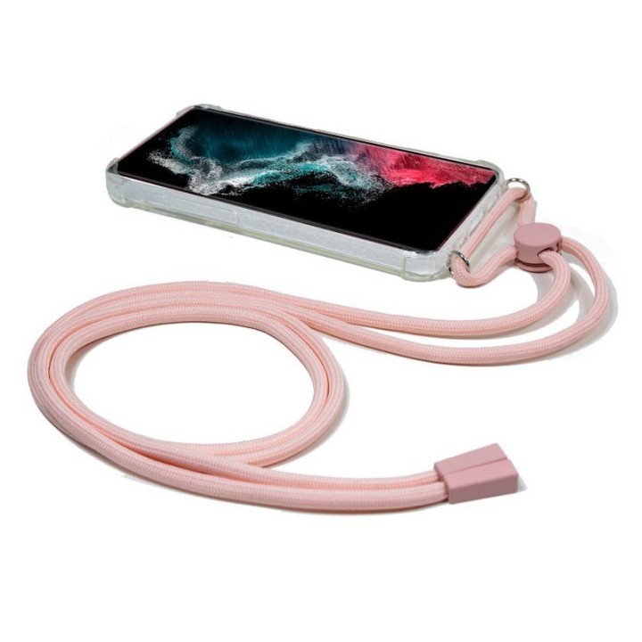 Cool Funda Cordón Rosa para Samsung Galaxy S22 Ultra S908