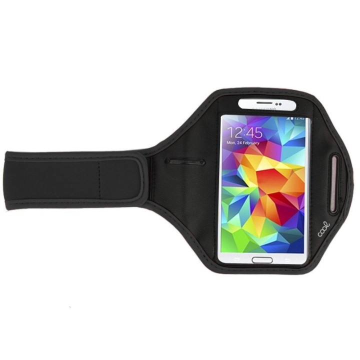 Cool Funda Universal Neopreno Sports Negro para Smartphone 5.5"-6"