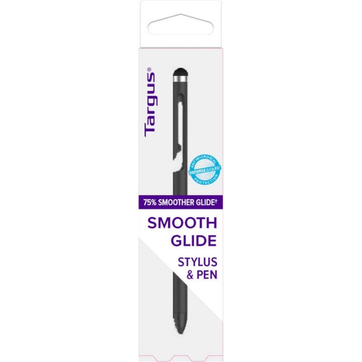 Targus Pen Stylus/Bolígrafo Antimicrobiano Negro