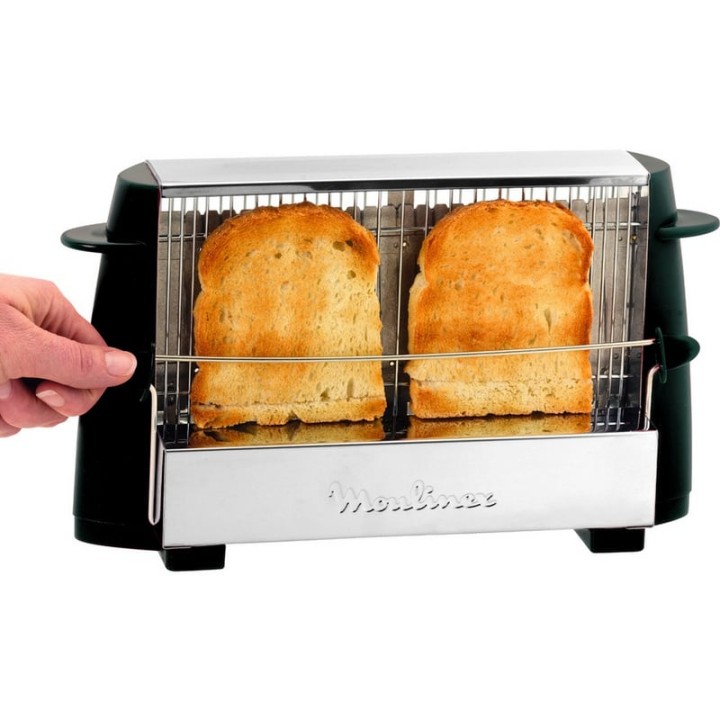 Moulinex A15453 Multipan Tostadora 760W Negra