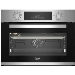 Horno Compacto Beko BBCM12300X 48L 45cm Hidrolítico A con Grill Inox