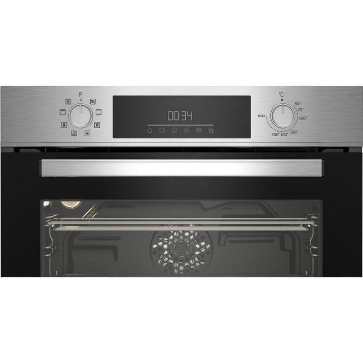 Horno Compacto Beko BBCM12300X 48L 45cm Hidrolítico A con Grill Inox