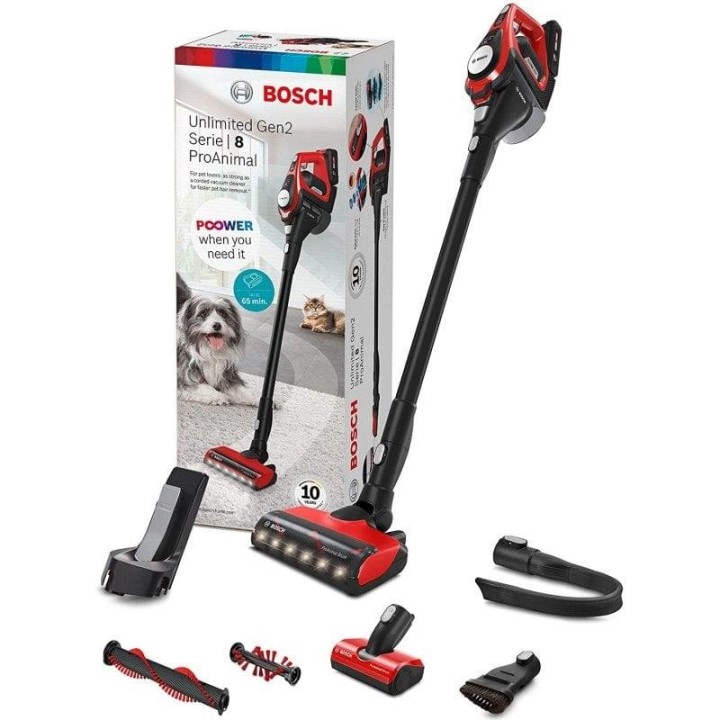 Bosch Unlimited Gen2 ProAnimal BBS8214PET Aspirador Escoba 18V