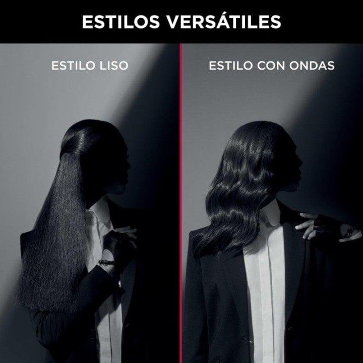 Rowenta Extra Liss SF411LF0 Plancha de Pelo Negra