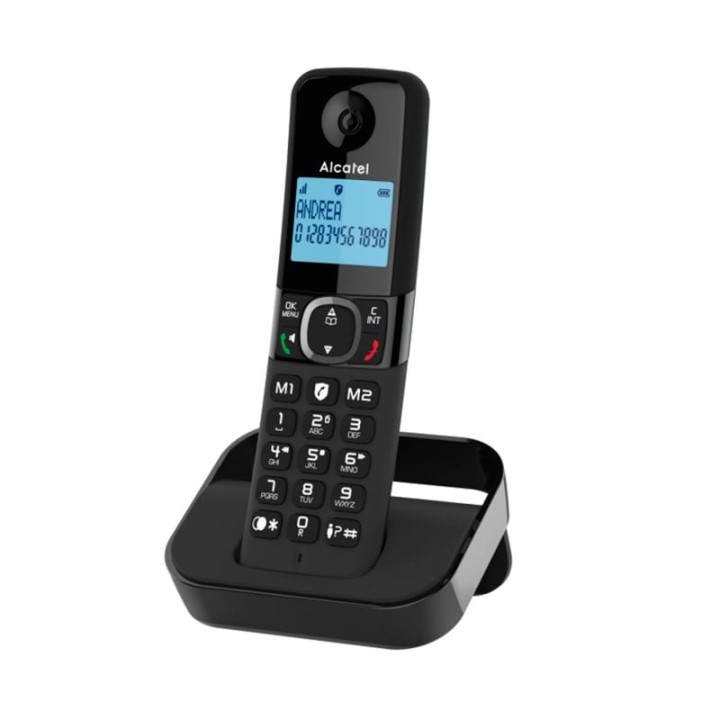 Alcatel F860 Duo Teléfonos Fijos Inalámbricos Negros