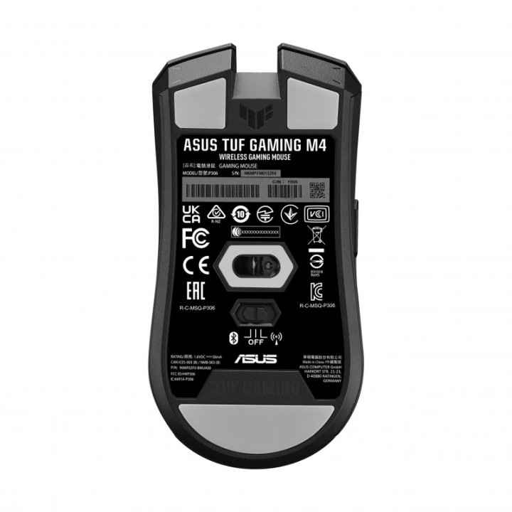 ASUS TUF M4 Wireless Ratón Inalámbrico Gaming 12000DPI