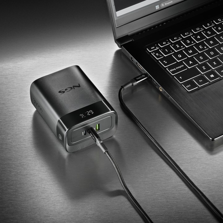 PowerBank NGS 3000mAh 140W 2USB-A 1USB-C Negro (TWIX30)