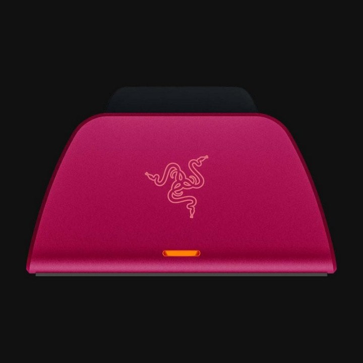 Razer Base de Carga Rápida para Mando Inalámbrico DualSense de PS5 Roja