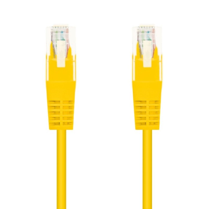 Nanocable Cable de Red RJ45 Cat.6 UTP AWG24 0.3m Amarillo