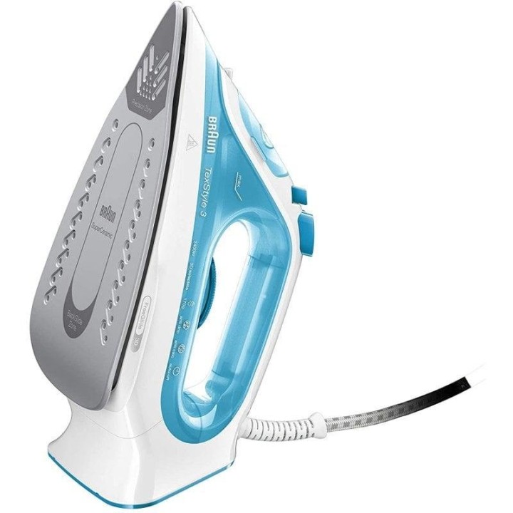 Braun Texstyle 3 Steam Iron SI 3053 Plancha de Vapor 2400W Azul