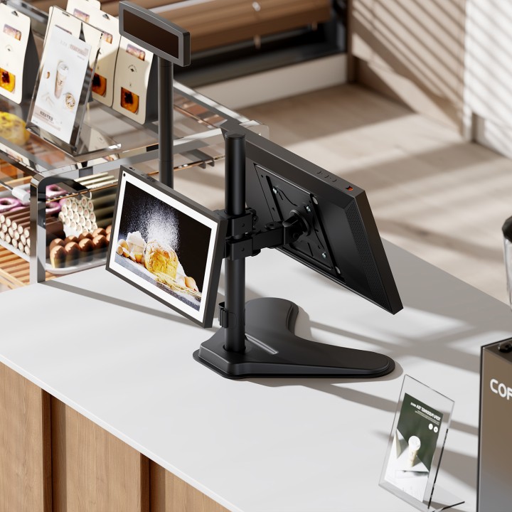 Soporte Mesa AISENS 17"-32" 2 Monitores (DT32TR-409)