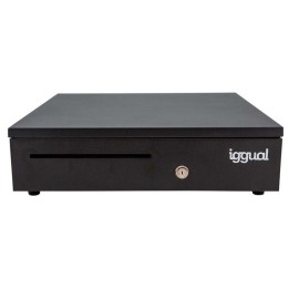 Iggual IRON-35 Cajón Portamonedas Negro