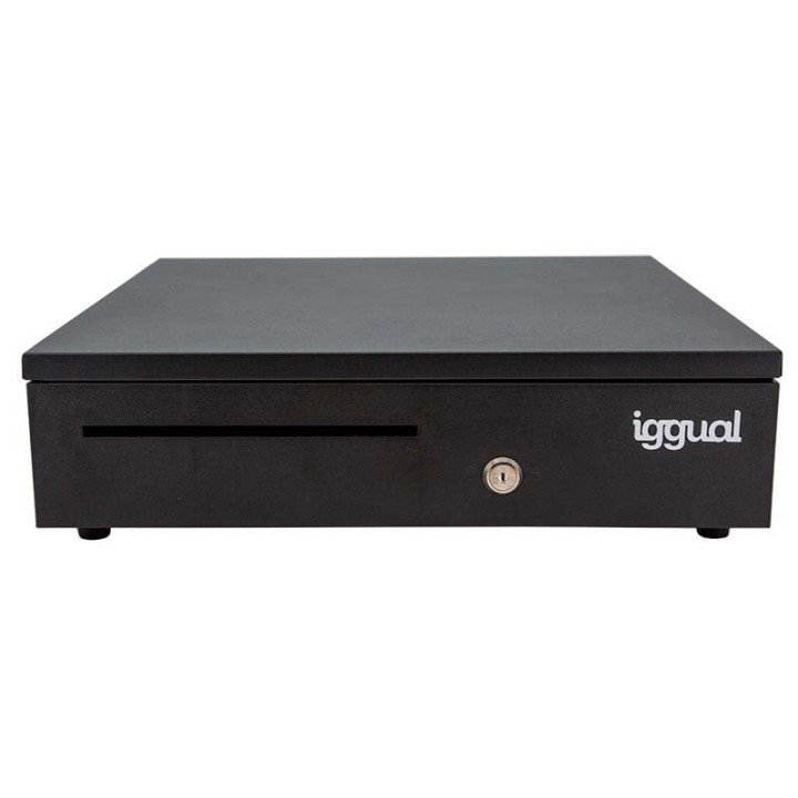 Iggual IRON-35 Cajón Portamonedas Negro