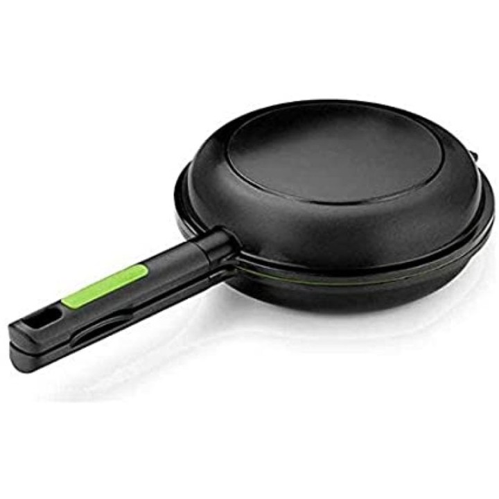 BRA Prior Sartén Doble para Tortillas de Aluminio Fundido 20cm