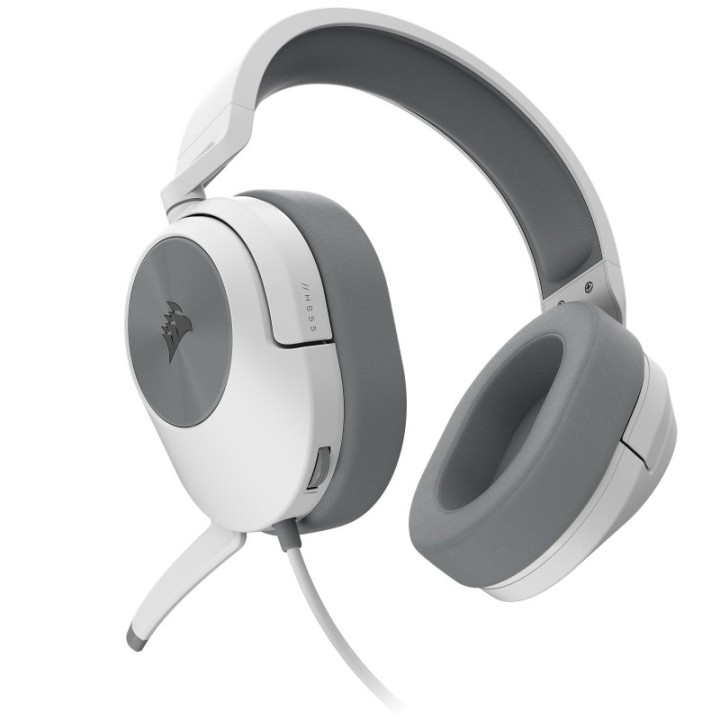 Corsair HS55 Surround Auriculares Gaming Multiplataforma 7.1 Blancos