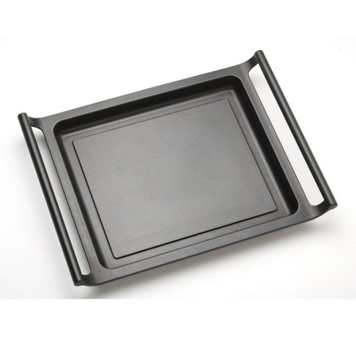 Bra Efficient - Parrilla Lisa 45 Cm Antiadherente. Apta Inducción Y Horno