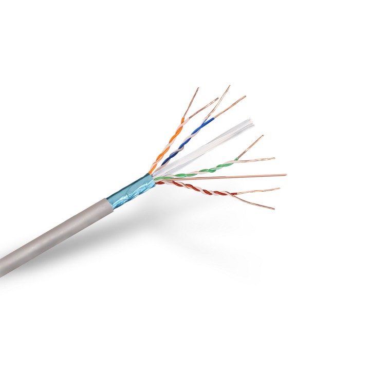 Cable AISENS RJ45 Cat.6 FTP AWG24 100m Gris (A136-0281)