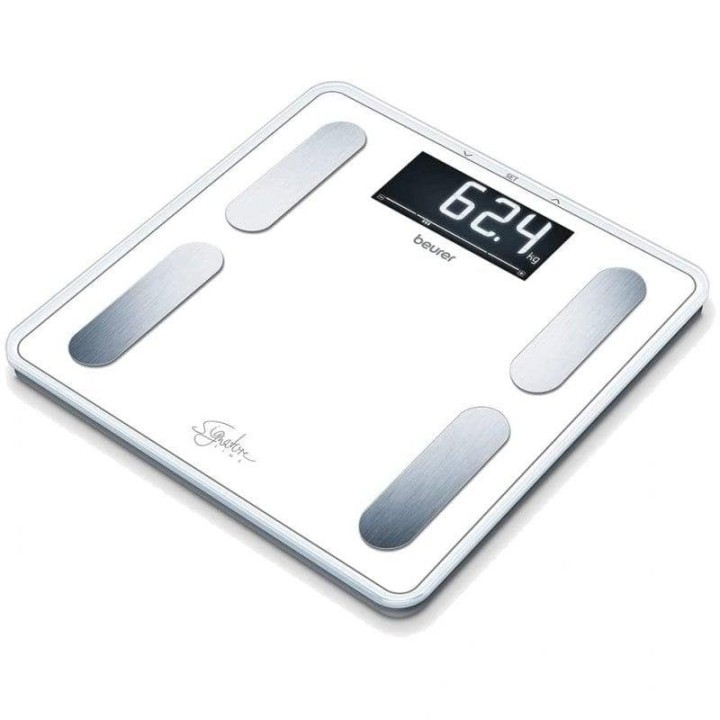 Beurer BF 400 Báscula de Baño Digital Diagnóstica Blanca hasta 200Kg