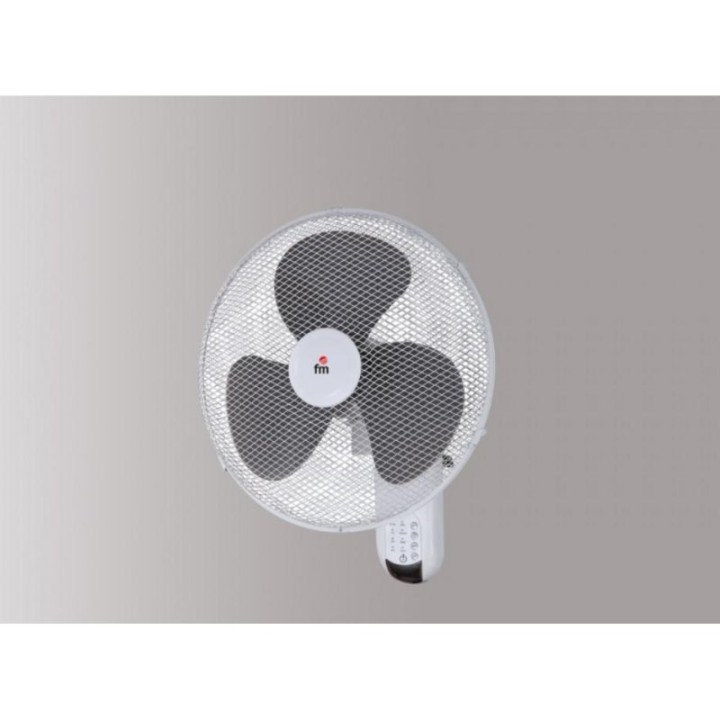 Fm Calefacción VM-140-M Ventilador de Pared 50W Negro/Blanco