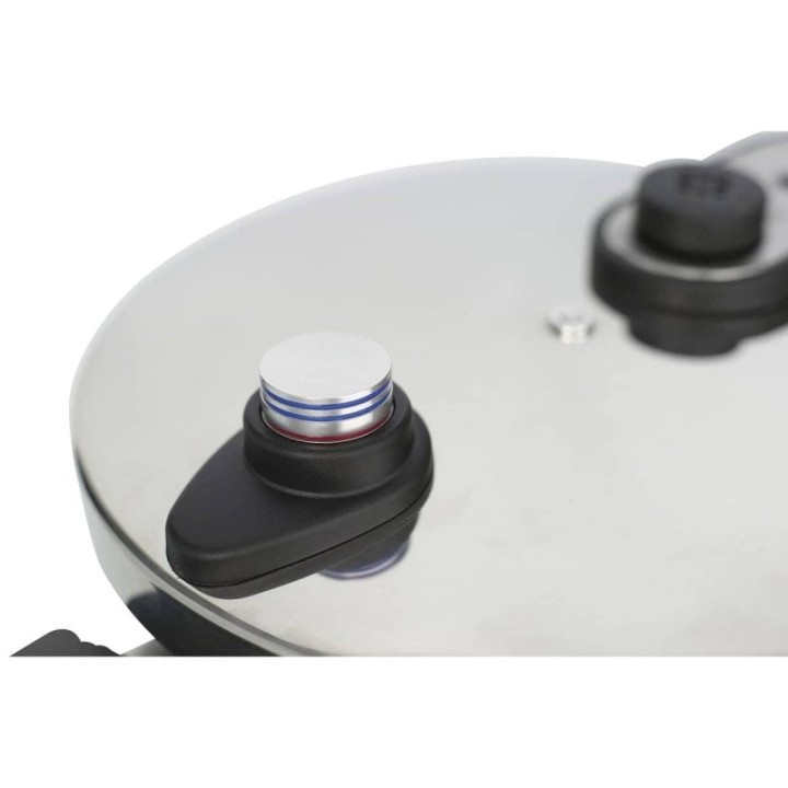 Jata Olla a Presión Rápida de Acero Inoxidable 24cm 8L