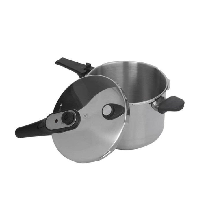Jata Olla a Presión Rápida de Acero Inoxidable 24cm 8L
