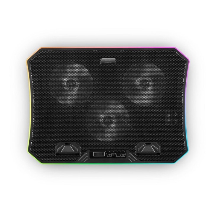 Mars Gaming MNBC6 Base Refrigeradora RGB para Portátiles hasta 19'' + Stand XL