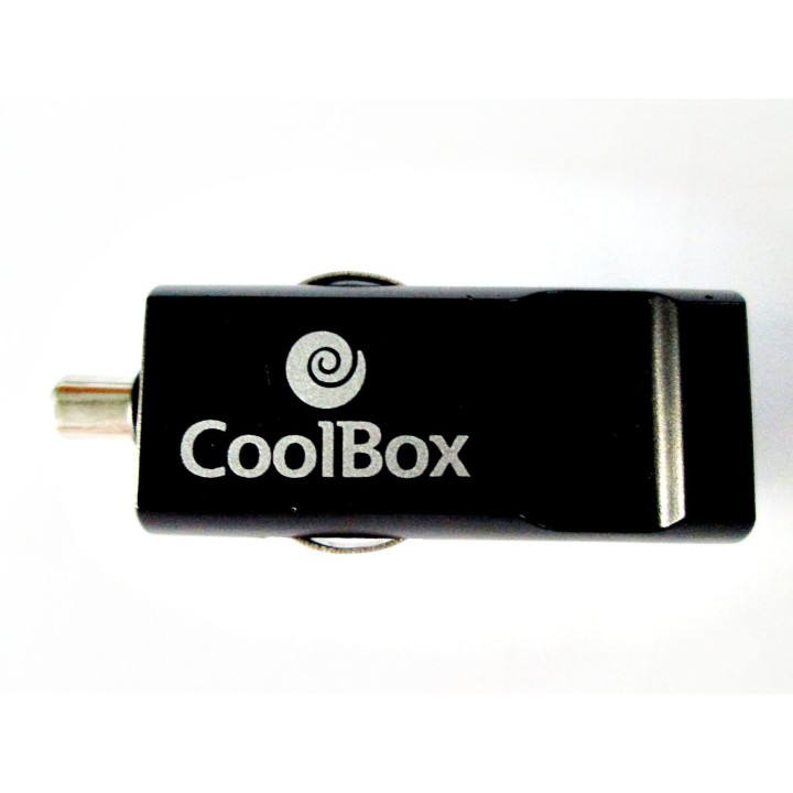 Cargador de Coche Coolbox USB 2.0 Negro (CDC-10)