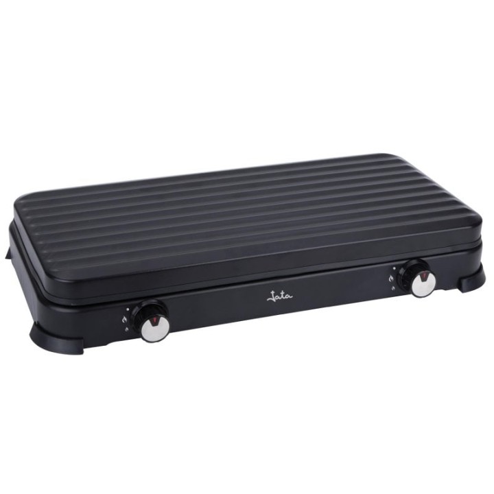 Jata JECG2702 Cocina de Gas Portátil 2 Zonas Negro