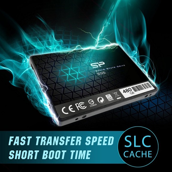 Silicon Power Slim S55 SSD 2.5" 480GB SATA 3