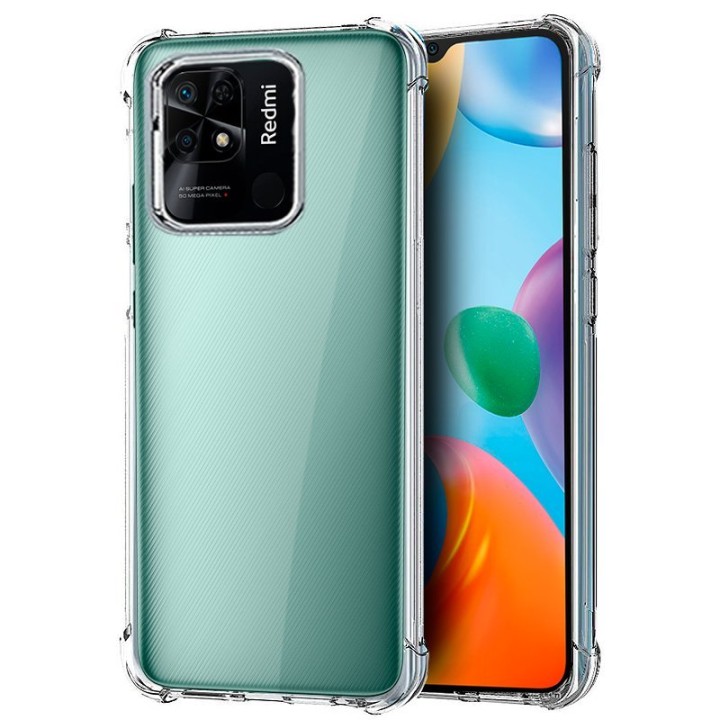 Cool Funda Antishock Transparente para Xiaomi Redmi 10C