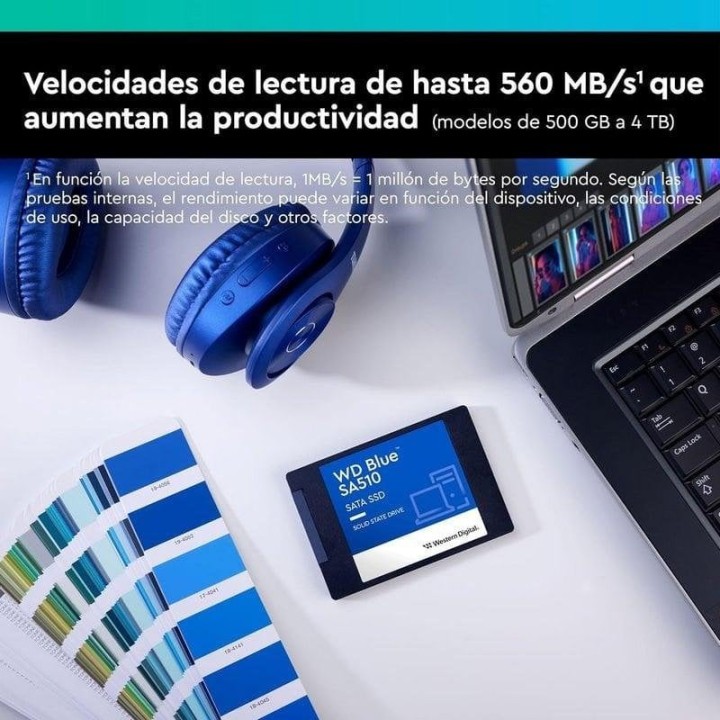 WD Blue SA510 2.5" 1TB SSD SATA 3