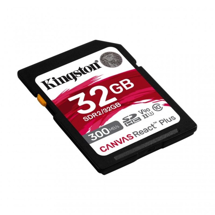 Kingston Canvas React Plus 32GB SD UHS-II Clase 10