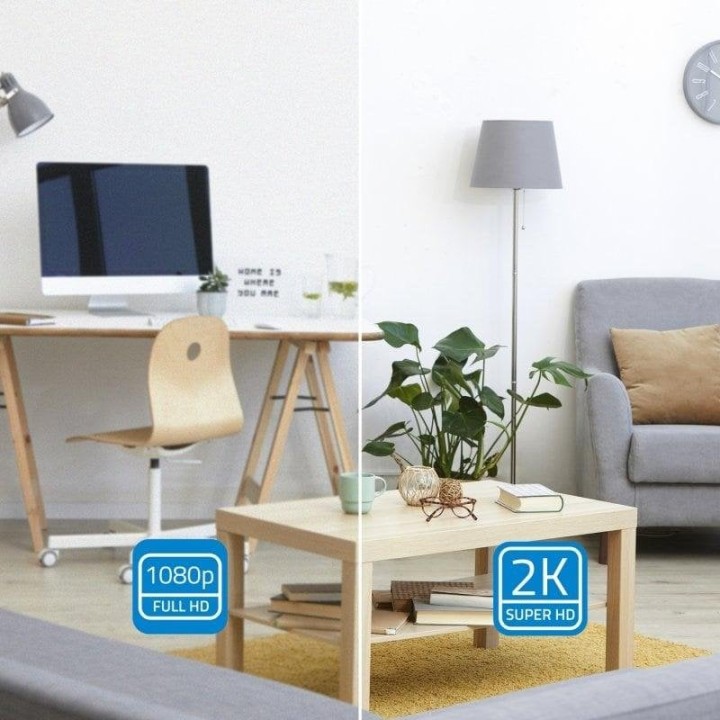 Nivian NVS-IPC-IS4 Cámara Vigilancia Interior WiFi 2k Blanca