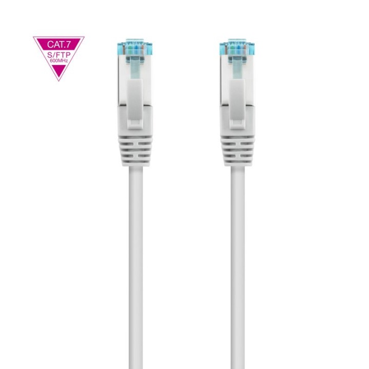 Nanocable Cable de Red Cat.7 600MHz LSZH SFTP PIMF AWG26 1.5m Gris