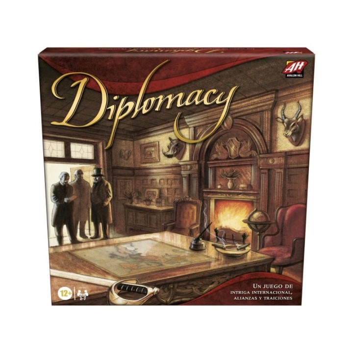 Hasbro Original Avalon Hill Diplomacy Versión En Español Juego De Mesa