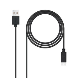 Nanocable Cable USB 2.0 USB-C 3m Negro