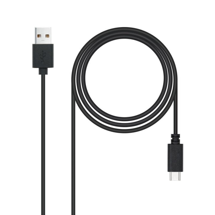Nanocable Cable USB 2.0 USB-C 3m Negro