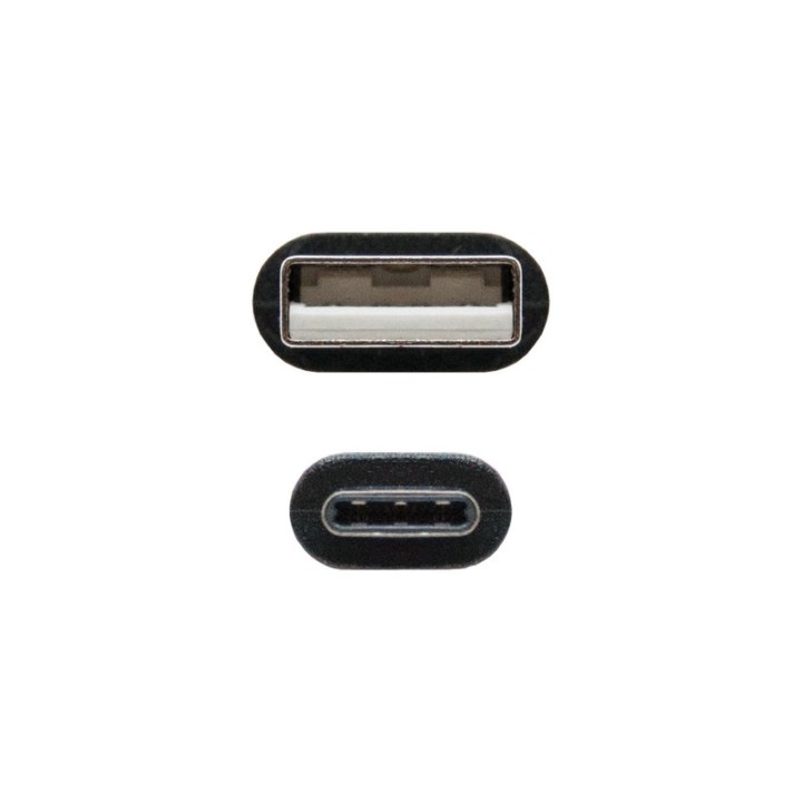 Nanocable Cable USB 2.0 USB-C 3m Negro
