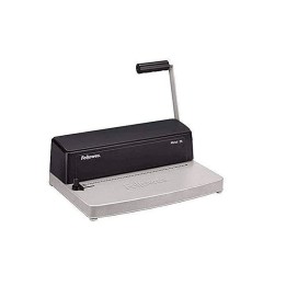 Encuadernadora Para Espiral Fellowes Metal 25 Perfora 10 Hojas A4 Encuaderna Hasta 450 Hojas