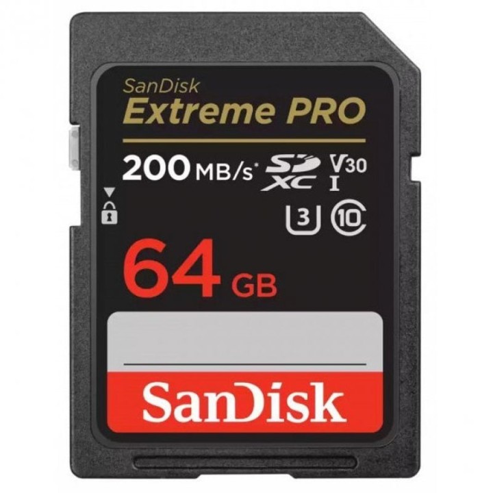 SanDisk Extreme Pro 64GB UHS-I Clase 10 U3 V30