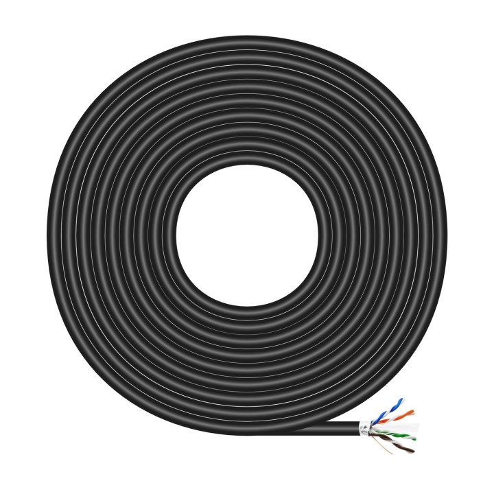Cable AISENS RJ45 Cat.6 FTP Ext 305m Negro (A135-0674)