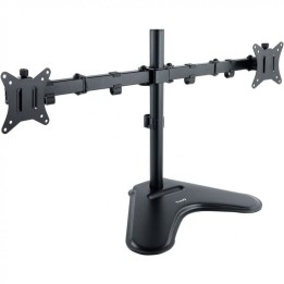 TooQ Soporte Doble Brazo Inclinable Giratorio para Monitor 17"-32" VESA 100x100 Máx. 9Kg