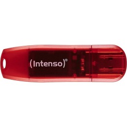 Intenso Rainbow Line 128GB USB 2.0 Rojo