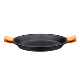 BRA Efficient Paellera Antiadherente con Asas 32cm Aluminio Fundido
