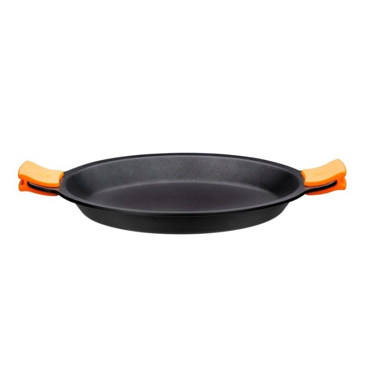BRA Efficient Paellera Antiadherente con Asas 32cm Aluminio Fundido