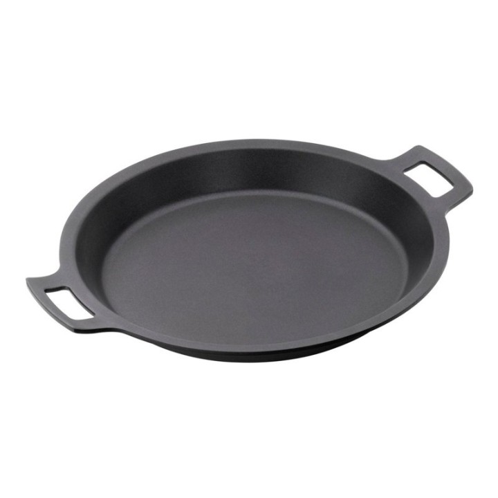 BRA Efficient Paellera Antiadherente con Asas 32cm Aluminio Fundido