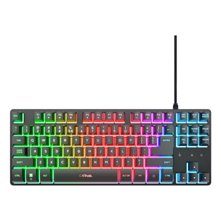 Teclado Gaming Trust GXT 833 Thado TKL USB-A (25888)
